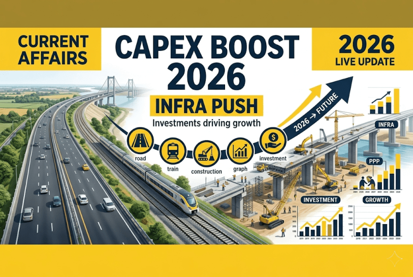Union Budget 2026–27 – Capital Expenditure & Infrastructure Push