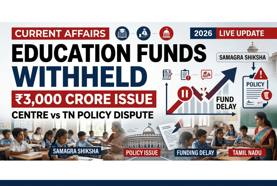 Centre Withholds Rs 3,000 Crore Education Funds for Tamil Nadu