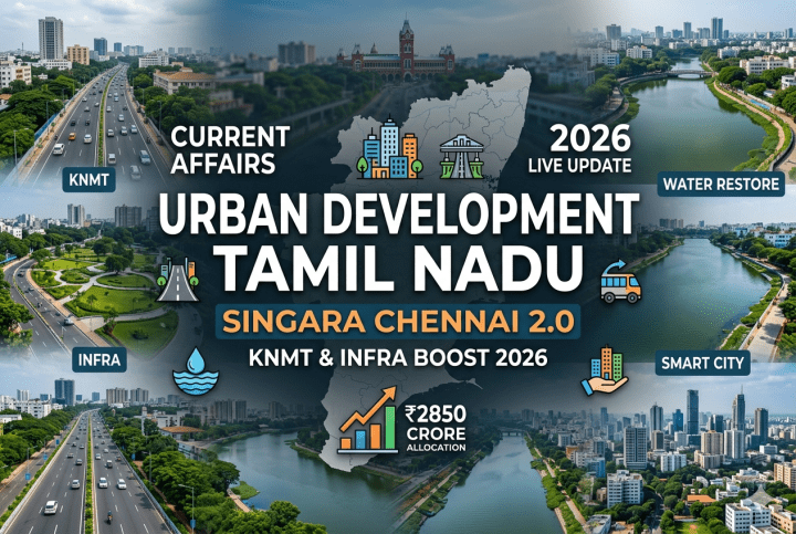 Urban Development: Singara Chennai 2.0 & KNMT in 2026