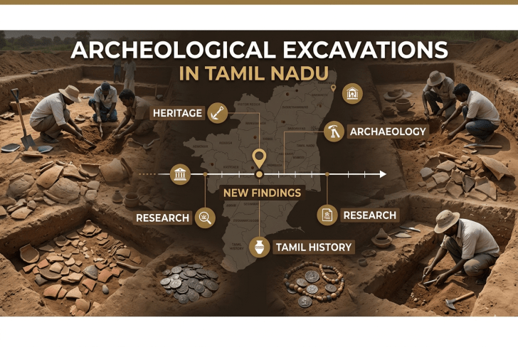 Tamil Nadu Archaeological Excavations for FY 2026