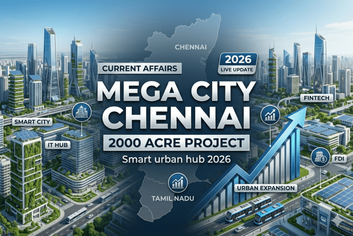 Development of New 2000-Acre Mega City Near Chennai