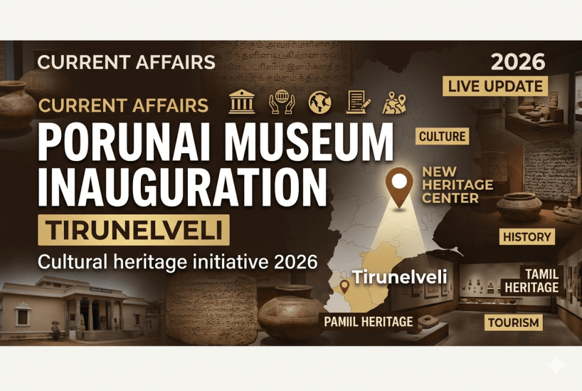 Inauguration of the Porunai Museum in Tirunelveli