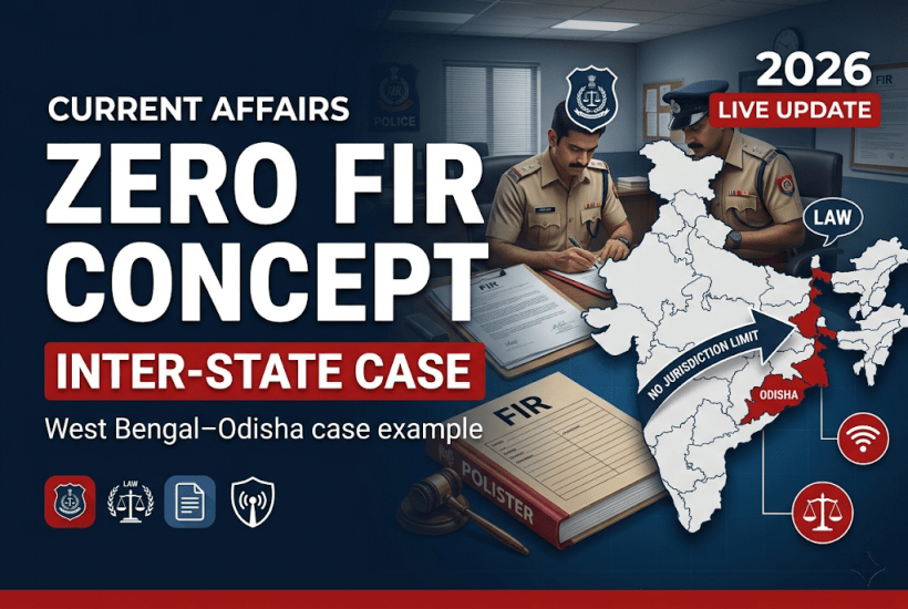 Zero FIR Concept: West Bengal Police Registers Case for Odisha Crime