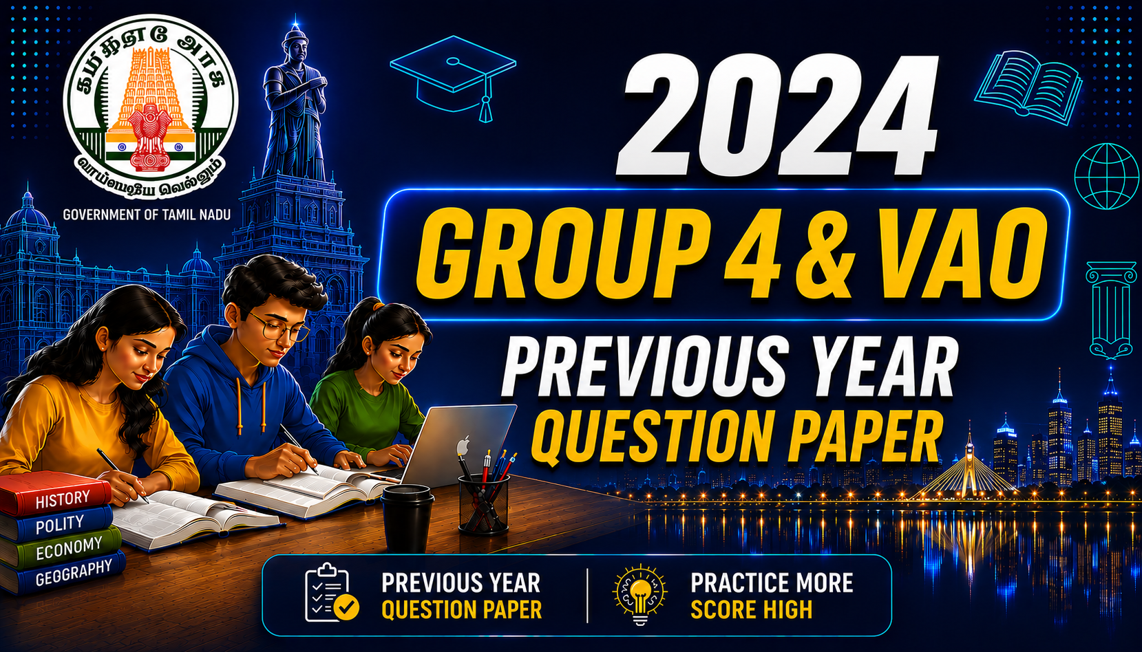 TNPSC Group IV 2024 Previous Year Question Paper
