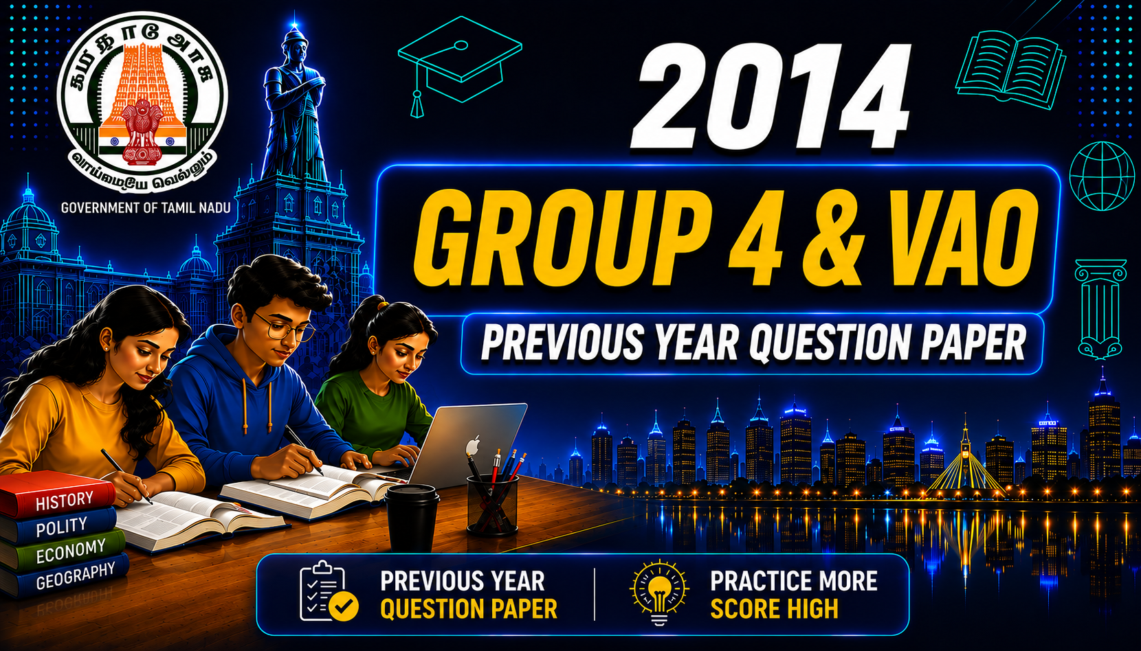 TNPSC Group IV 2014 Previous Year Question Paper