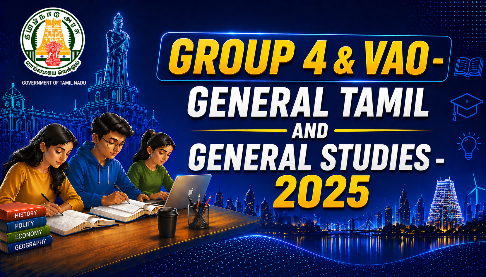TNPSC Group 4 & VAO 2022 Previous Year Paper (General Tamil & GK) | Real Exam Mock Test