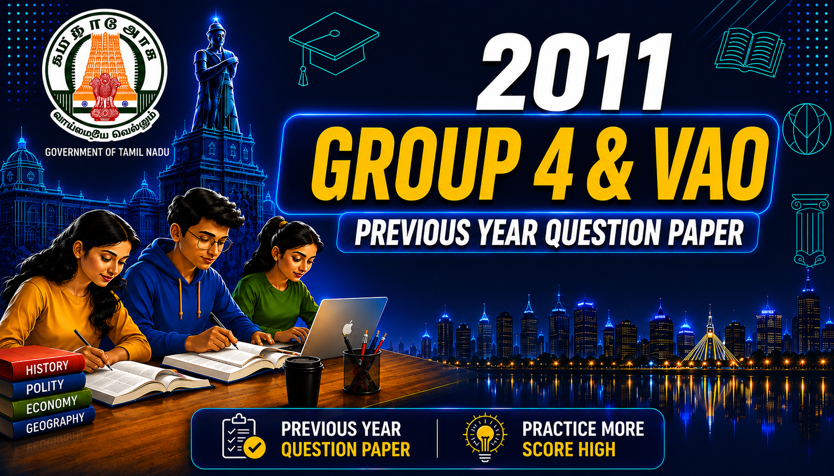 TNPSC Group IV 2011 Previous Year Question Paper