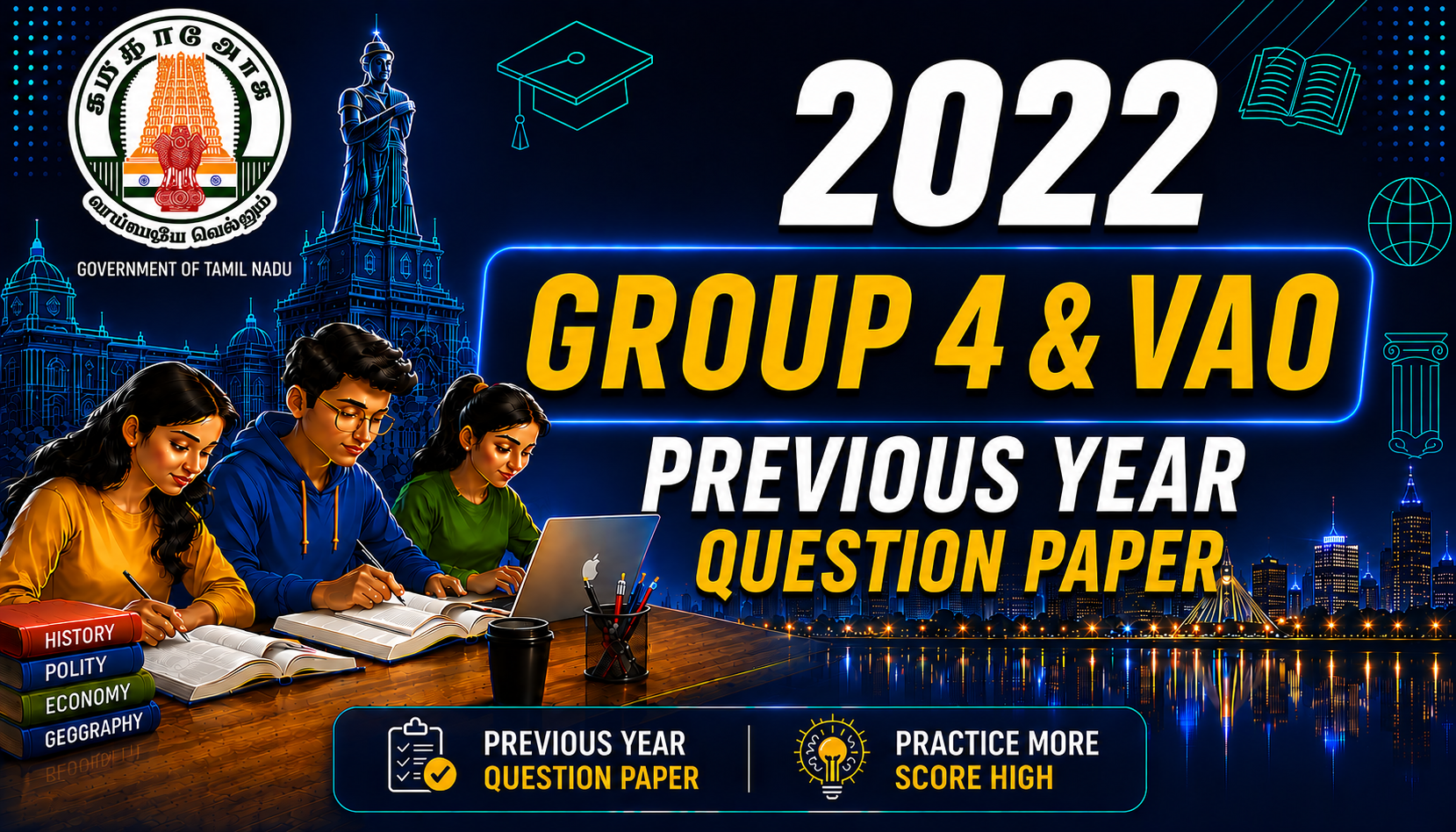 TNPSC Group IV 2022 Previous Year Question Paper