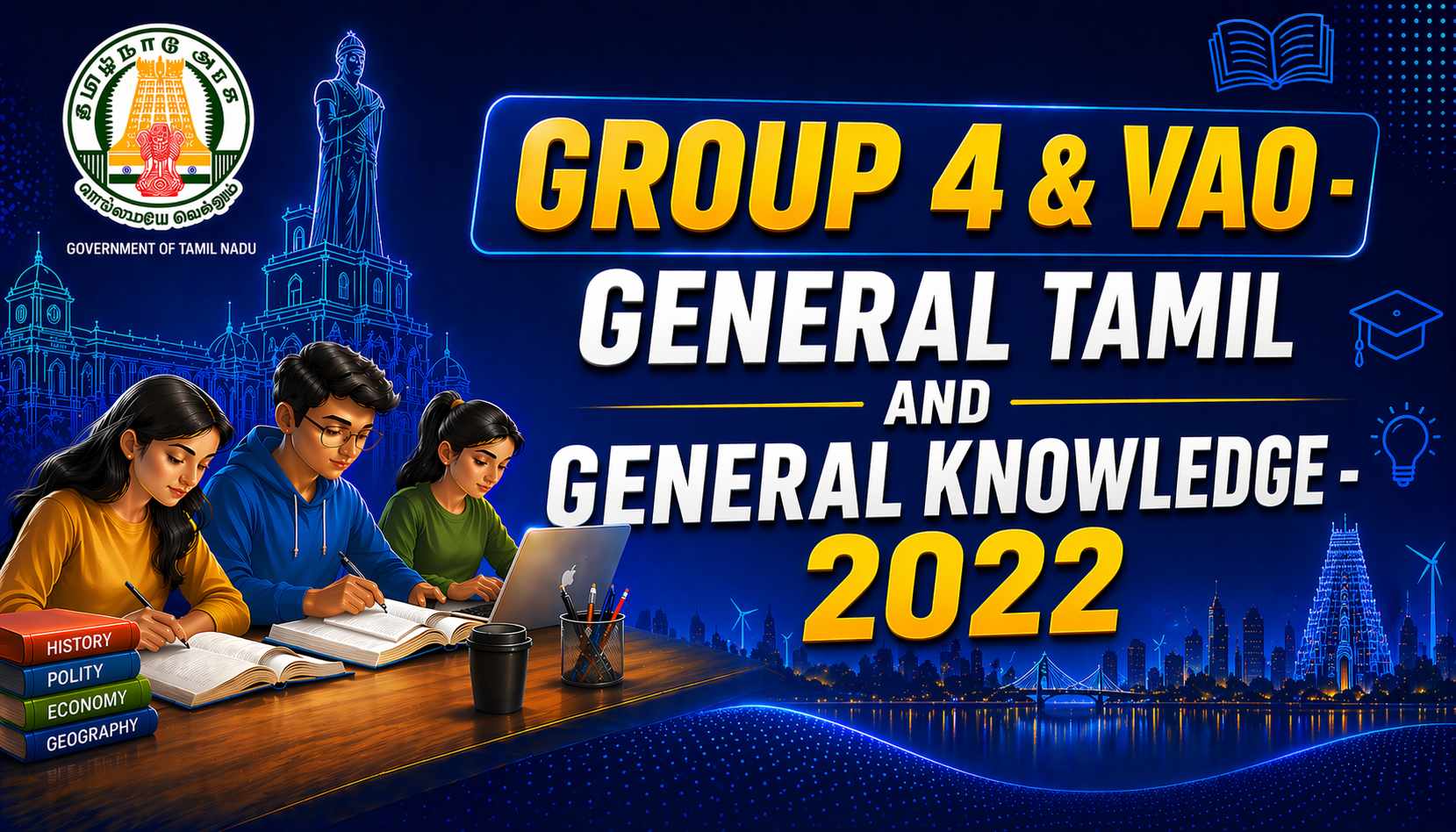 TNPSC Group 4 & VAO 2024 Previous Year Paper (General Tamil) | Real Exam Mock Test