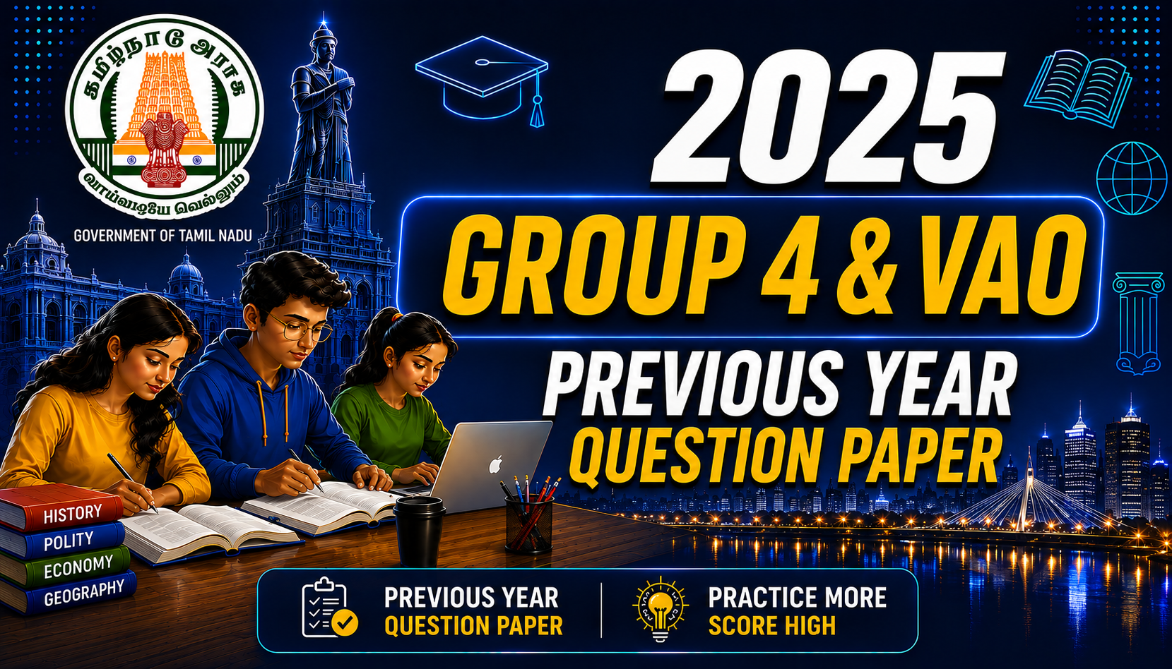 TNPSC Group IV 2025 Previous Year Question Paper